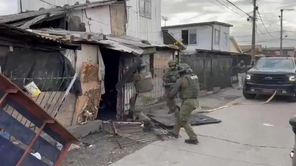 Operativo antidrogas realizado en Talcahuano, Carabineros de Chile