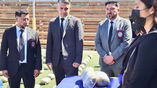 Incautan 540 kilos de cannabis ocultos en contenedor de gas en Antofagasta