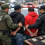 Procedimiento policial permitió la detención de dos personas en el centro de Yumbel, en medio de servicios preventivos desplegados durante la festividad religiosa., Imagen de contexto generada por IA