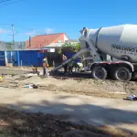 Vecinos piden suspender obras en Costanera Quilque por rebalse de aguas servidas, Cedida