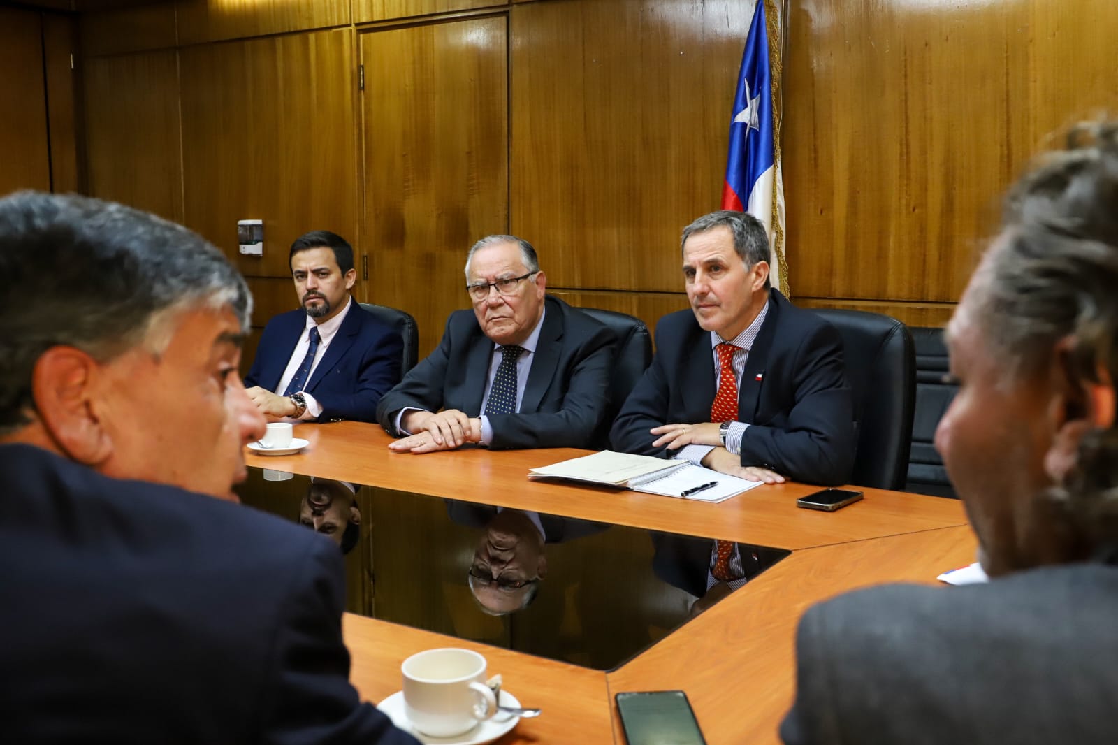 Registro de la reunión entre el gremio y el Ministerio. / Comunicaciones FEDELECHE F.G.