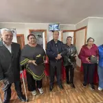 Autoridades comunales y dirigentes participaron en la entrega de cámaras destinadas al sector Saltos del Laja., Municipalidad de Los Ángeles