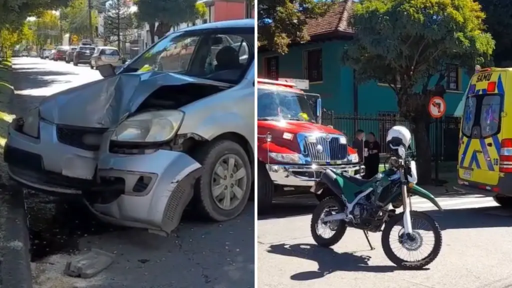 Conductor se dio a la fuga tras provocar colisión de vehículo contra un árbol en Los Ángeles , Radar Biobío