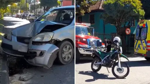 Conductor se dio a la fuga tras provocar colisión de vehículo contra un árbol en Los Ángeles