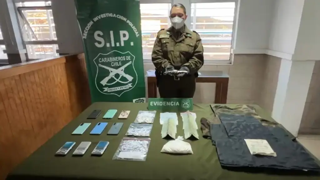 Especies incautadas por Carabineros en Talcahuano, Carabineros