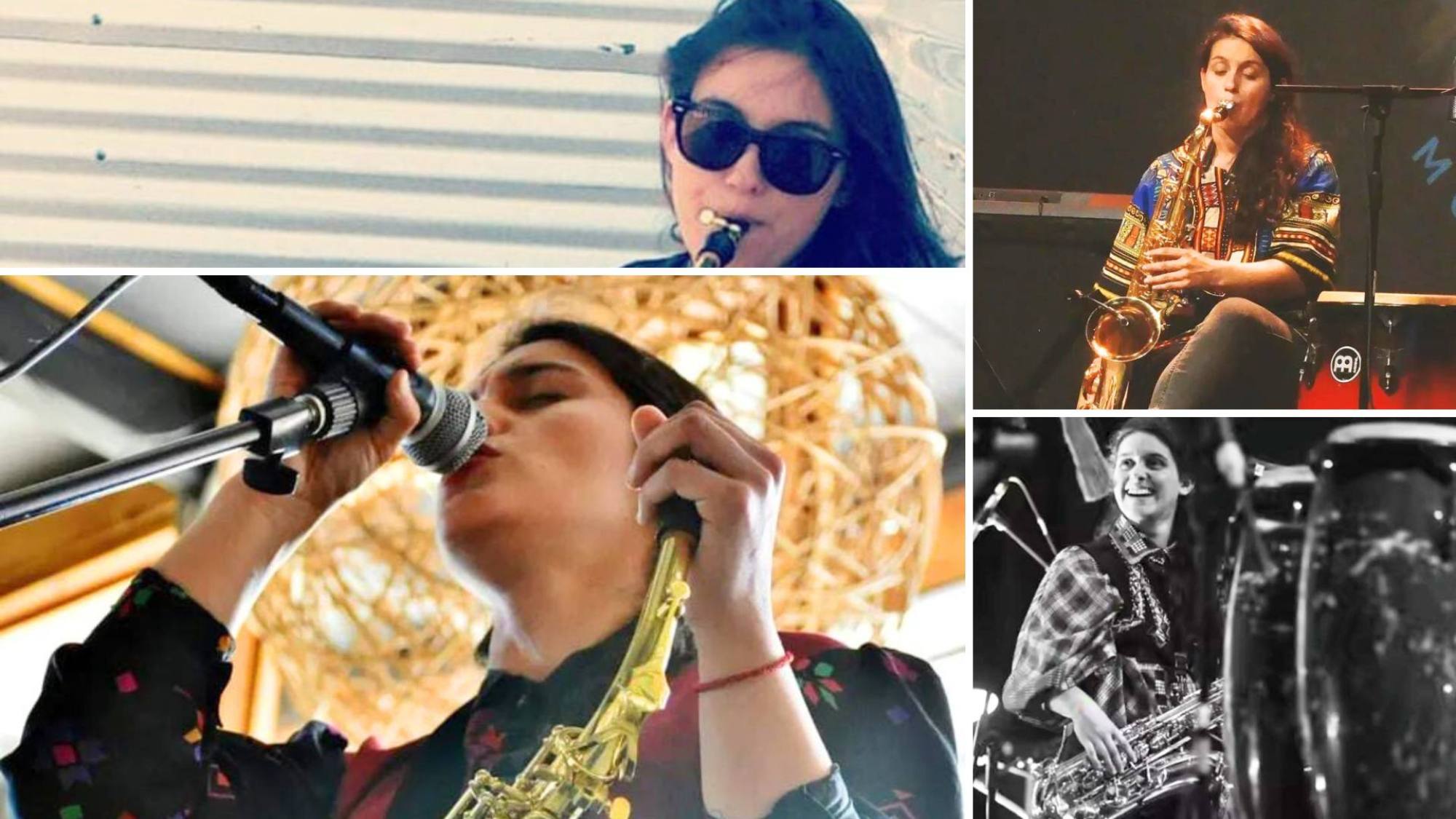 De las clases a los escenarios: saxofonista angelina protagonizará montaje dedicado a Pink Floyd en Antuco