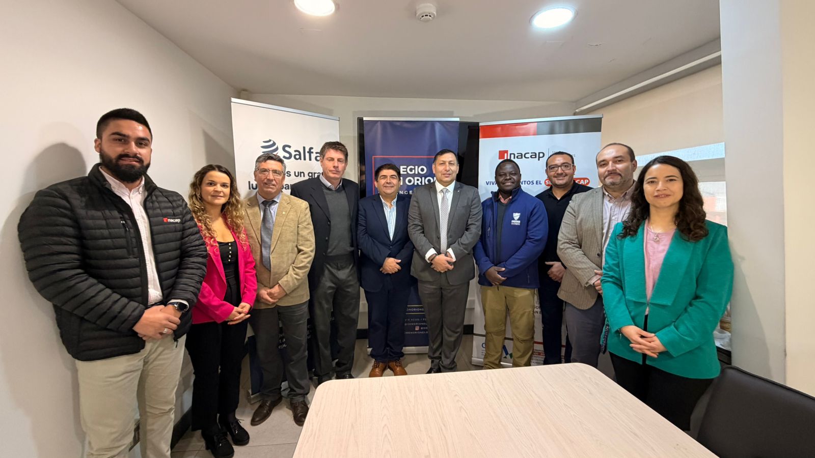 Este año, un total de 20 estudiantes de INACAP sede Los Ángeles realizarán una pasantía en Salfa. / INACAP Los Ángeles