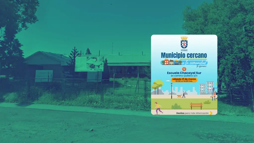 Vecinos del sector podrán realizar consultas y gestiones en un punto habilitado especialmente para la jornada., Municipalidad de Los Ángeles