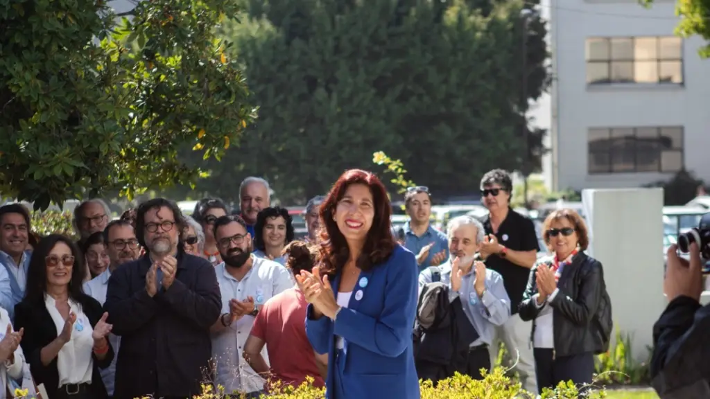 La Dra. Paulina Rincón inscribió su candidatura a Rectora de la Universidad de Concepción el pasado martes 10 de marzo. / Cedida