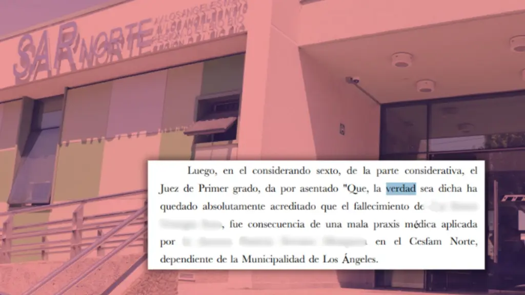 Corte de Apelaciones confirma indemnización por muerte de paciente en Cesfam Norte, La Tribuna 