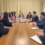Una reunión de coordinación interinstitucional , DPP Biobío