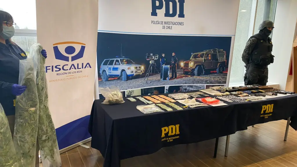 Condenan a seis integrantes de clan familiar por narcotráfico, asociación ilícita y lavado de activos en Valdivia, PDI