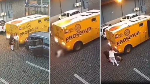 Camión blindado atropelló a dos mujeres y dejó a una en estado crítico en Pucón