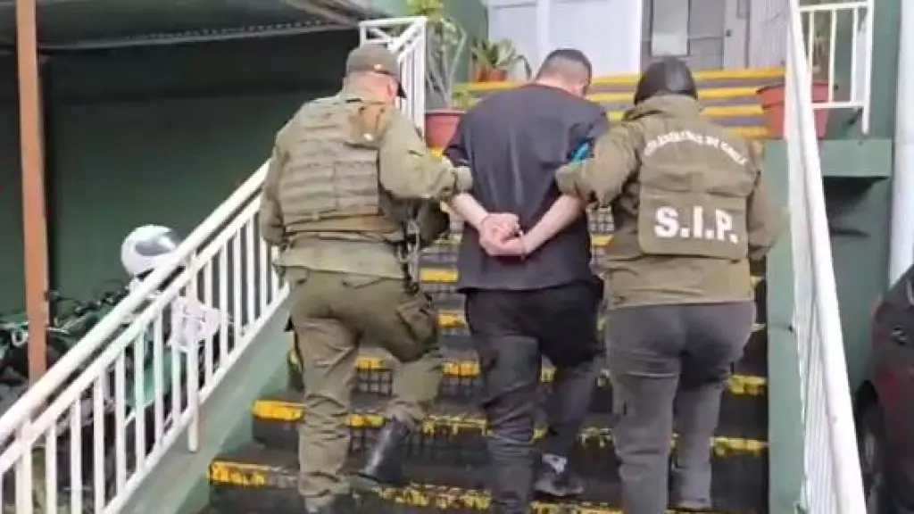 Detención de un individuo quien durante la  madrugada dio muerte a un sujeto con un arma blanca., Carabineros de Chile