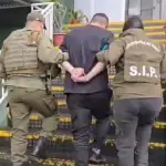 Detención de un individuo quien durante la  madrugada dio muerte a un sujeto con un arma blanca., Carabineros de Chile