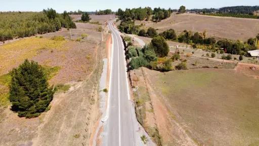 Ruta O-60 YumbelRere llega a su fase final y mejora acceso a zona con valor histórico y turístico de Biobío