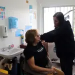 Vacunacion antiinfluenza en sectores rurales de Los Ángeles, DCS Los Ángeles