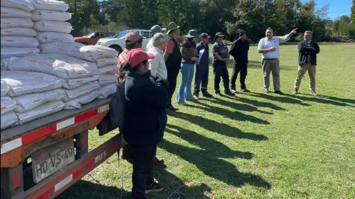Indap refuerza apoyo al mundo rural con entrega de insumos agrícolas por cerca de  millones a usuarios del PDTI