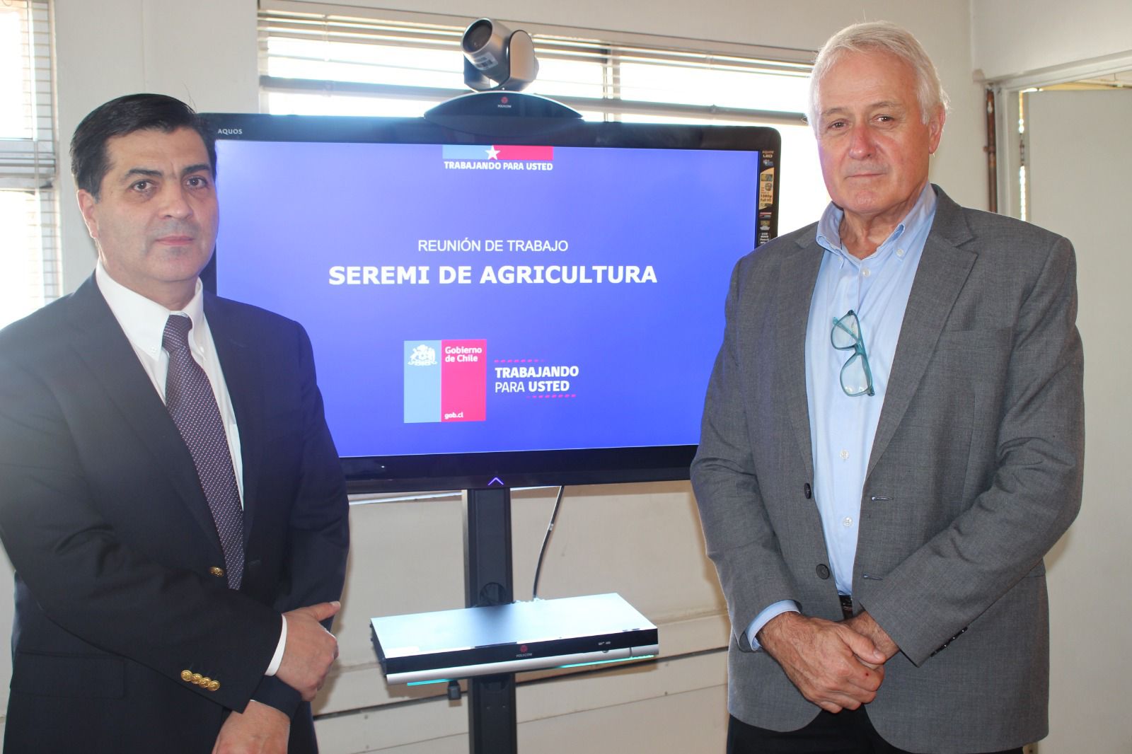 Registro de la reunión. / Seremi de Agricultura Biobío