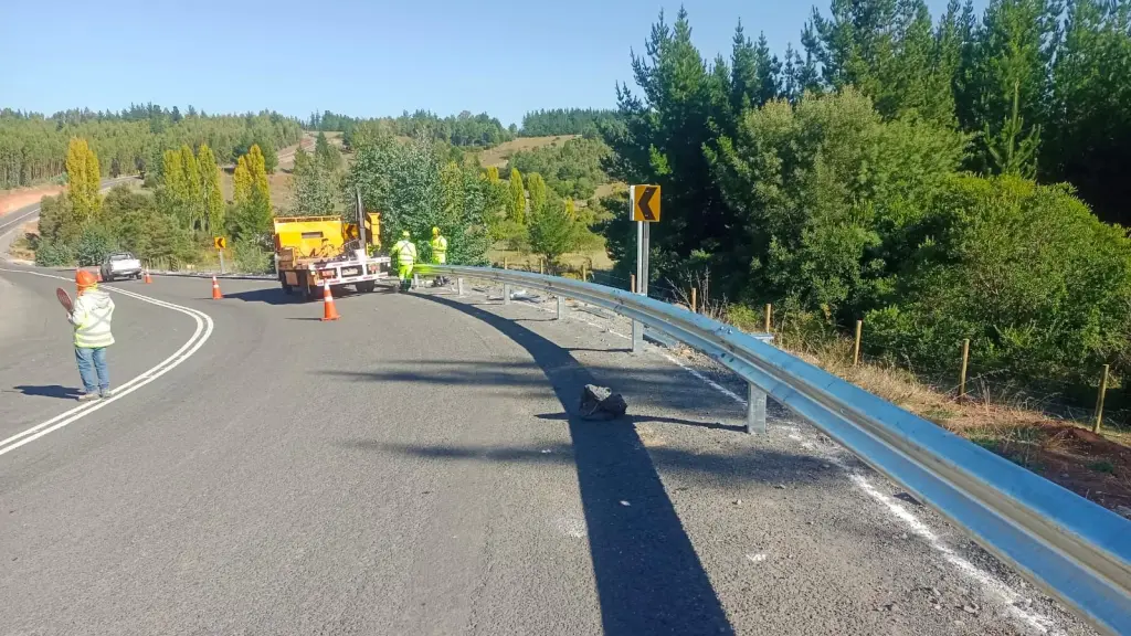 Pavimentación Ruta Yumbel-Rere, MOP