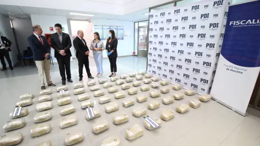 Desarticulan red de narcotráfico: incautan más de 80 kilos de marihuana en Atacama