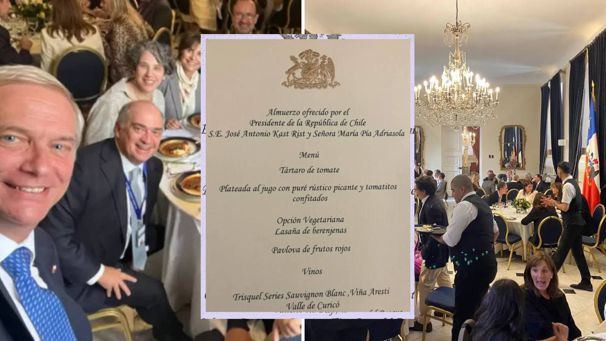 Gobierno evita referirse a la denuncia presentada por almuerzo realizado en La Moneda