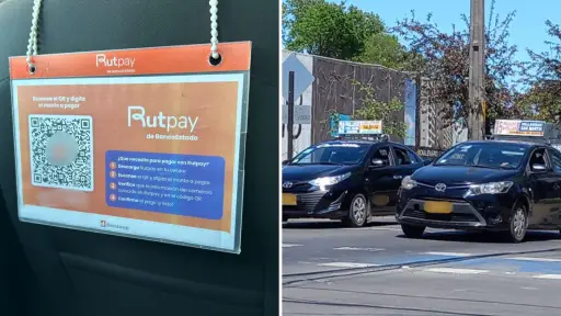 Colectivos de Los Ángeles comienzan a implementar pago con código QR a través de RUT Pay