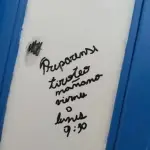 Mensaje en Colegio San José de Cabrero, La Tribuna