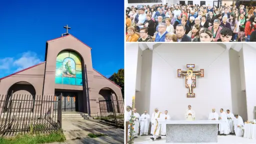 Consagran nuevo templo de San Judas Tadeo en ceremonia religiosa con la comunidad en Los Ángeles