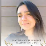 Camila Tatiana Vinet Contreras será velada en la Funeraria Cerro Colorado y su funeral se realizará este sábado en el Parque Santa María., Cedida