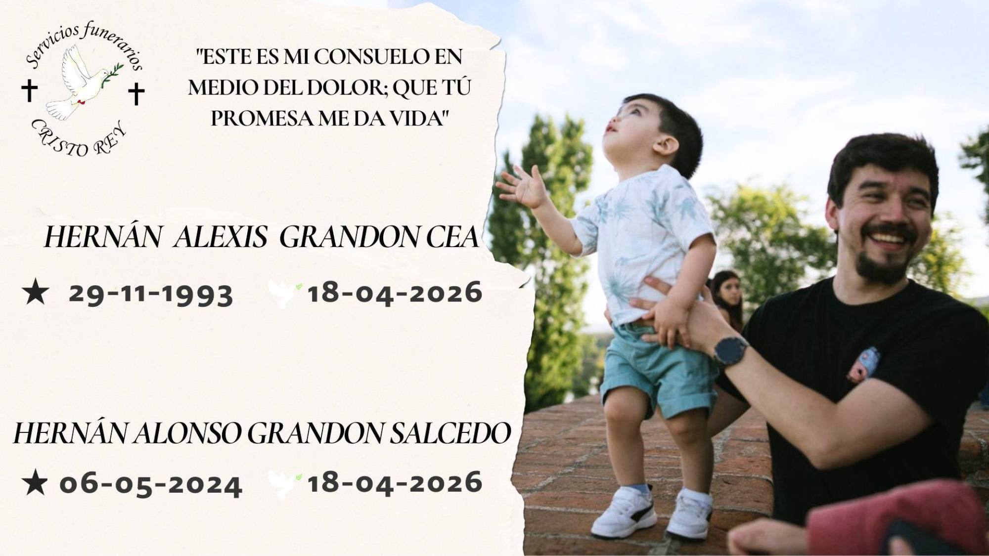 Informan velatorio de funcionario municipal y su hijo: cuerpos serán trasladados a Nacimiento