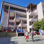 El hecho ocurrió durante una manifestación estudiantil y genera preocupación por las condiciones de infraestructura., Redes sociales