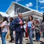 Visita inspectiva a nuevas viviendas, Cedida