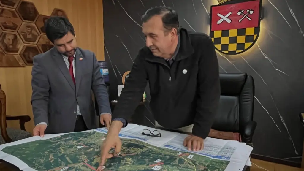 Reunión del Seremi con Alcalde de Santa Bárbara, Municipalidad de Santa Bárbara