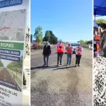 Autoridades recorrieron en terreno las faenas del proyecto vial en el acceso a la capital provincial., Delegación Presidencial Provincial Biobío