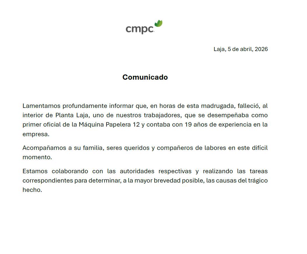 Comunicado 2 / CMPC