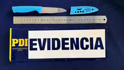 Adolescente de 14 años es detenido por portar arma cortante en colegio de Victoria