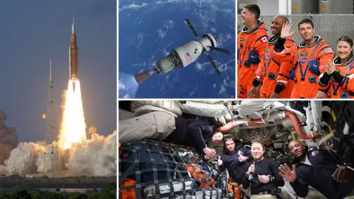 El testimonio de los astronautas que van rumbo a la Luna en la misión Artemis II