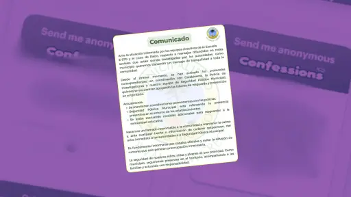 Activan protocolos por mensajes en redes vinculados a amenazas en escuelas de Alto Biobío