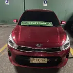 Vehículo recuperado por la Patrulla Foco, Cedida