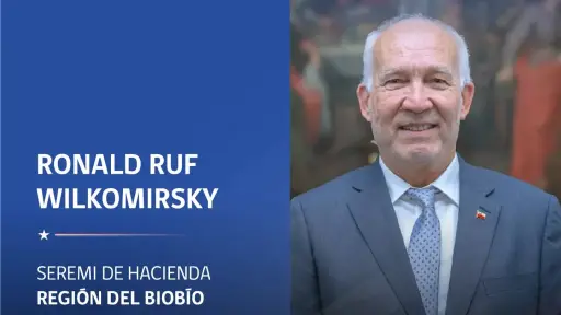 Designan a Ronald Ruf Wilkomirsky como seremi de Hacienda en Biobío