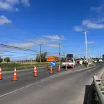 Equipo de Diario La Tribuna constató en terreno la operación del desvío vehicular en avenida Octavio Jara Wolff durante la jornada de este miércoles., Jorge Monares | La Tribuna