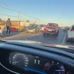 Accidente Pata de Gallina en ruta a Nacimiento, cedida