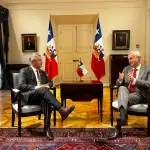 Reunión entre el Presidente José Antonio Kast y el alcalde de Yumbel, José Sáez, abordó proyectos comunales en materias de salud, educación y seguridad en dependencias de La Moneda., Municipalidad de Yumbel