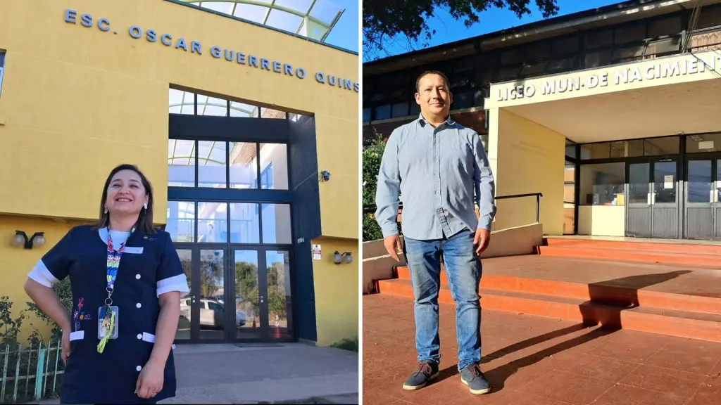 Tabita Guzmán Loyola y Néstor Méndez Gallegos fueron seleccionados para integrarse a la Red “Maestros de Maestros” en la convocatoria 2025 del Ministerio de Educación., Municipalidad de Nacimiento