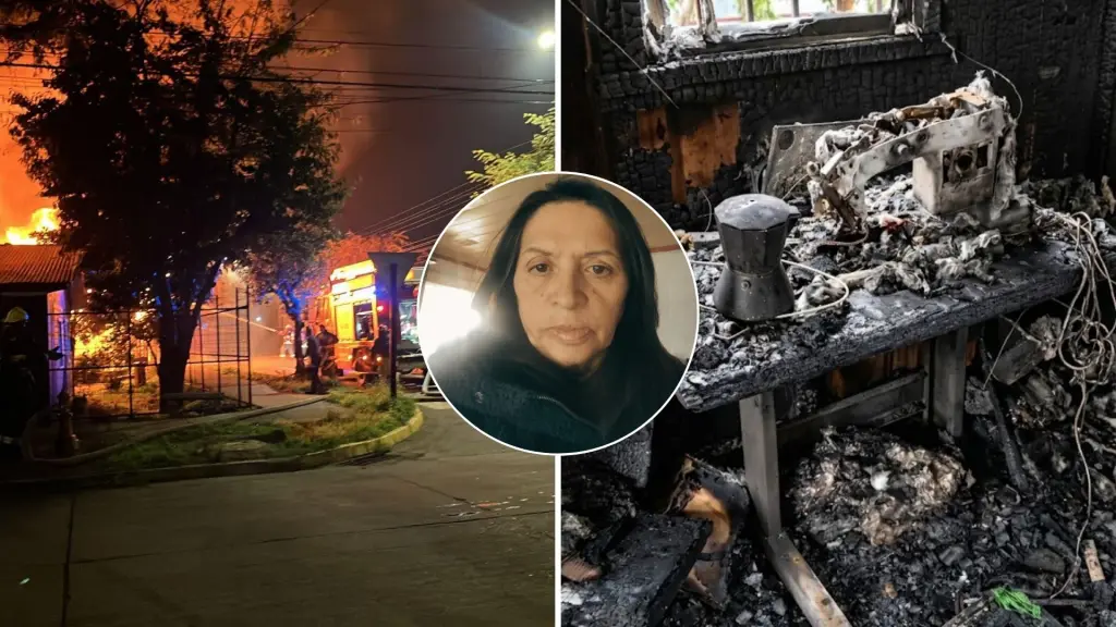 Emprendedora de Mulchén pierde casa y taller en incendio: “Yo me preocupé de salvar a mi nieto”, La Tribuna 