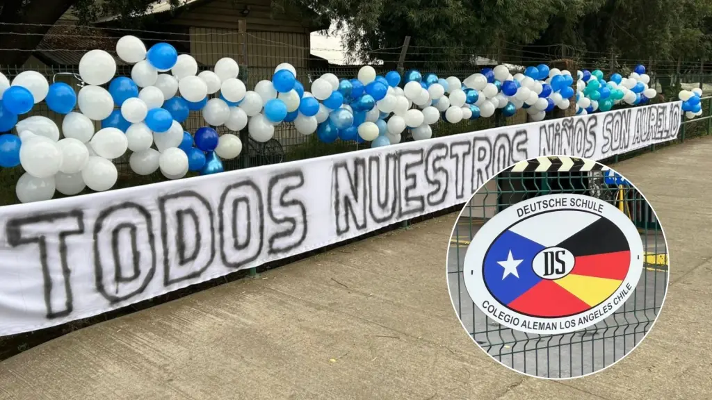 Apoderados se manifiestan en apoyo a estudiante tras grave agresión al interior del Colegio Alemán de Los Ángeles, La Tribuna 
