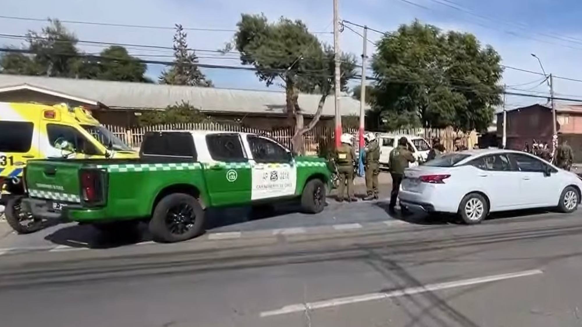 Persecución por robo de camión termina en balacera: un muerto, un detenido y un prófugo en Pudahuel