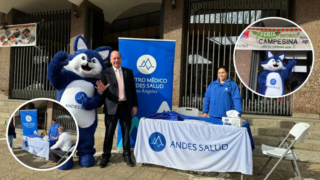 Una postal que refleja el compromiso de Andes Salud Los Ángeles con el desarrollo y bienestar del Biobío.