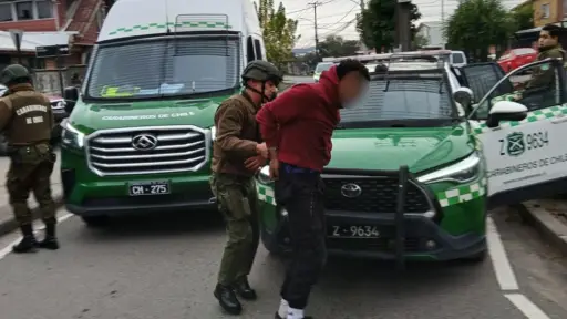 Incautan arma artesanal y munición en Nacimiento: Hubo un detenido que registraba 18 causas 